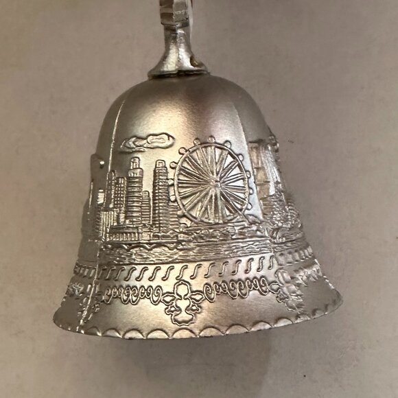 Bell Table Decor Bottle Opener Paper Holder Metal 4.5" - Picture 7 of 9